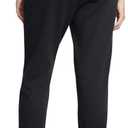 2 x Under Armour Women's Project Rock Rival Fleece Joggers (Black)