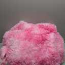 Faux Fur Plush Comforter Set King Size - Pink White Fluffy Fuzzy Shaggy Bedding Set - 3PC Microfiber Soft Warm Quilt Set