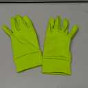 Unigear Lightweight Running Gloves, Touch Screen Anti-Slip Warm Gloves Liners for Cycling Biking Sporting Driving for Men Women (Medium, Chartreuse)