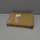 Gold Acrylic Sign Holder 8.5 x 11 Inch, 3 Pcs Double-Sided Picture Frames Sign Stands, Clear Acrylic Table Menu Numbers Display Stand for Wedding Restaurants Home Party