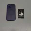 TOCOL Magnetic for iPhone 14 Case, Upgraded Full Camera Protection, Compatible with Magsafe, Drop Protection, Translucent Matte Back Bumper Phone Cover 6.1-Inch (Midnight Purple)