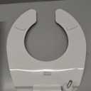 American Standard 5001G055.020 Open Front Toilet Seat for Baby Devoro Toilet Bowls