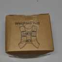 Ragebby Weighted Vest, 6lb for Men, Women with Reflective Stripe, Weight Vests Adjustable for Workout, Strength Training, Running, Fitness, Muscle Building, Weight Loss