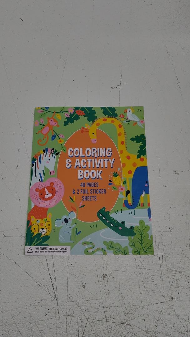 Activity/Coloring Book - Jungle Design