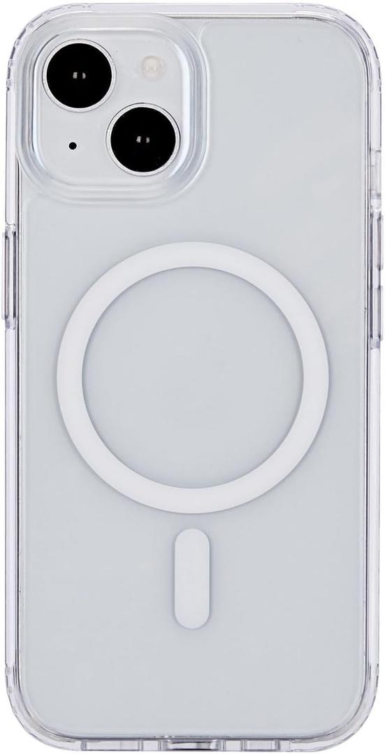 eSTUFF Berlin iPhone 15 Plus Clear Magnetic Cover. Material: TPU, W128407530 (Magnetic Cover. Material: TPU and PC)