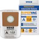 1-1.5 Gallon Filter Bags for Shop Vac Vacuum - 30 Pack - Type A 90667, Compatible with ShopVac Vacuum and 1 Gallon Micro Vacs