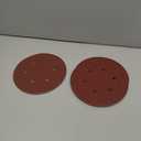 100 PCS 6 Inch Sanding Discs, 6 Hole Hook and Loop Sandpaper 60 80 120 240 400 Grit Set, Round Orbital Sand Paper Discs for Sander