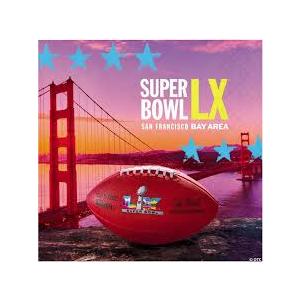 Super Bowl LX Napkins (Small) 2Pack