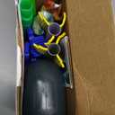 Dinosaur Toy Rocket Launcher for Kids - Launch Up to 100 Ft, 4 Rockets, Outdoor Outside Toys for Kids, Dinosaur Toys, Birthday Gifts for 3 4 5 6 7 8-12 Year Old Boys Girls