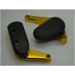 Engine Accessories CNC Engine Stator Guard Cover Slider Frame Protector Case Crash Pads Falling Set for K9 K11 GSXR 1000 2009-2016 10 14 (Yellow)
