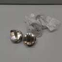 atgestore WB03X29300 Stainless Steel Stove Knobs Replacement for GE Stove Parts Range Knobs JGP3030SLSS JGP3036SL1SS JGP3030SL1SS GE Cooktop Knob KIP 5T06 Burner Control Knobs 5 Pcs