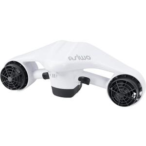 Asiwo Underwater Scooter, Sea Scooter Dual Motors with Action Camera Mount for Kids/Adults, Water Scooter 40M Waterproof for Scuba Diving Snorkeling Pool Sea Adventures