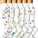 COOLOVER Compression Socks for Women and Men - Best for Circulation, Running, Athletic, Recover, Nurse, Travel, Size: Small-Medium