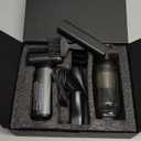 Compressed Air Duster, 2-in-1 Duster Blower & Vacuum with 320000RPM Super Power, Electric Air Duster Rechargeable, 3-Gear Adjustable Air Blower for Keyboard, Computer, Car, Home, and Outdoor Cleaning