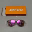Jefoo Polarized Aviator Sunglasses for Women Men Retro Trendy Sports Sunglasses for Outdoor UV400 Protection