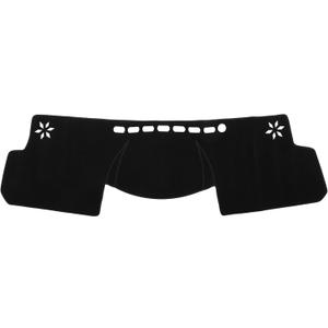 Dashboard Cover Mat Compatible for Toyota Prius V 2012-2020 Polyester Black Interior Trim Dash Cover Mat Pad