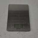 Taylor 11lb Stainless Steel Digital Kitchen Scale, Ultra-Thin, Silver
