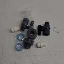 2 Pack Rain Barrel Spigot Kit - Suswillhit Water Barrel PVC Garden Diverter Kit with Bulkhead Fitting Hose Faucet Adapter and Thread Seal Tape for Water Tanks, Aquariums, Tubs, Pool, Garden Barrel