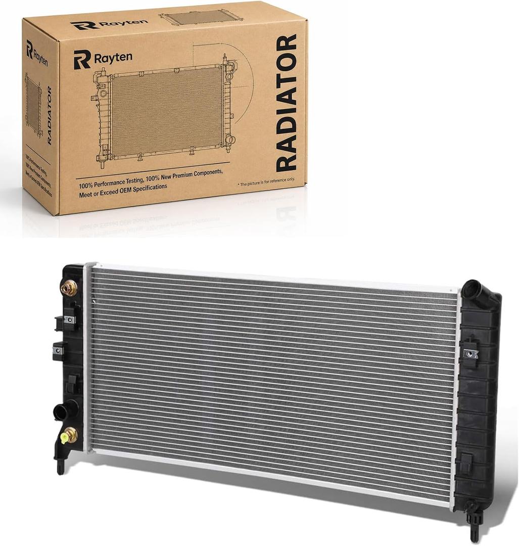 Rayten Radiator Compatible with 2006-2009 Chevrolet Impala 3.5L, 2010-2011 Impala, 2006-2009 Impala 3.9L, 2006-2007 Monte Carlo 3.5L, 2005-2008 Buick LaCrosse 3.6L, 2006 Monte Carlo 3.9L CU2827