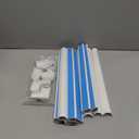 D-Line 157in Cord Cover Kit, Self-Adhesive Wire Hiders, Paintable Cable Raceway to Hide Wires on Wall, Electrical Cable Management - 10x 15.7 Lengths & 19 Accessories - 1.18" (W) x 0.59" (H) - White