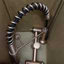 Fonveth Wall Mount Kitchen Faucet Copper Copper, 8 Inch Center Wall Mount 360 Rotation Kitchen Sink Faucet Rose Gold with Pull Down Sprayer with Sprayer, Red Copper