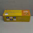 10 Pack 34oz Reusable Freezer Food Storage Containers with Twist Top Lids, Airtight Plastic Meal Prep Food Containers for Leftover Lunch Fruit Salad Oats, Clear Large Soup Container Microwave Safe