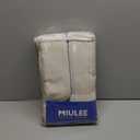 MIULEE 100% Blackout Linen Textured Curtains for Bedroom Solid Thermal Insulated Natural Beige Grommet Room Darkening Curtains & Drapes Luxury Decor for Living Room Nursery 52 x 84 Inch (2 Panels)