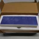 Tilingview 30 PCS Peel and Stick Backsplash Tile for Kitchen/Bathroom/Living Room, 3"x 9" Self-Adhesive Subway Tile for Backsplash, Imitation Glazed Tiles/Handmade Tiles (Glossy Navy Blue)