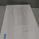 Wireless Keyboard and Mouse Combo,2.4G Full Size Wave Keys Ergonomic Keyboard with Wrist Rest for Natural Typing, 3 DPI Adjustable Ergonomic Silent Mouse for Computer/Laptop/Windows/Mac (Gray)