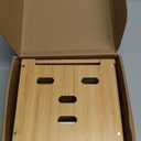 Pezin & Hulin Bamboo Charging Stations, Cell Phone Organizer for Multiple Devices, Tablets, Smart Watch, Included 5 Port USB Charger, Pack 5 Cables