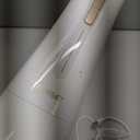 Water Dental Flosser Cordless Oral Irrigator with 300ml 5 Tips 4 Modes USBCharger Portable Travle Irrigation Cleaner IPX7 Electric Irrigador Dental for Teeth Cleaning (White)