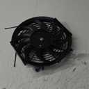 BLACKHORSE-RACING 12" Universal Electric Radiator Cooling Fans + Thermostat Relay & Mount Kit