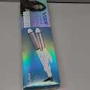 VGR Dual Voltage(100~250V) Travel Curling Iron with European Plug Adapter for International Travel, Europe Travel Essentials for Women, European Travel Must Haves