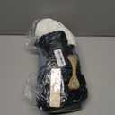 4pcs 18Inches Knitted Christmas Stockings Decoration, Cream White Dark Green Large Cable Xmas Hanging Stocking Personalized Knit Stocking's with Name Tags for Family Home Farmhouse Decor