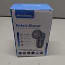 BEAUTURAL Fabric Shaver and Lint Remover, Sweater Defuzzer with 2-Speeds, 2 Replaceable Stainless Steel Blades, Battery Operated, Remove Clothes Fuzz, Lint Balls, Pills, Bobbles Gray