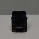 Wireless Bluetooth Induction Speaker, Phone Speaker Amplifier with Colorful Lights & 3500mAh Battery, Portable Phone Stand Compatible with iPhone/iPad/Android/Samsung - Black