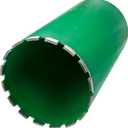 Archer PRO 10" in. Aggressive Diamond Turbo Core Drill Bits with V-tip for use with core Drill Stand rig. for Concrete Drilling, Masonry, Cinder Blocks.