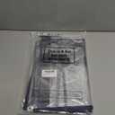 Windyun 1 Pack Large Poster Storage Bag 48" x 36" Bulletin Board Holder Art Portfolio Case PVC Art Portfolio Container Storage Box with Pocket for Classroom Teacher Organization (Blue)