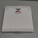 ZELUS Gymnastic Rings, Exercise Olympic Rings with Adjustable Straps, Steel Buckles, Perfect for Workout, Strength Training, Pull-Ups and Dips (Black)