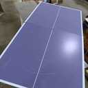 Ping Pong Table, Two Paddles, Net, And Ping Pong Balls, 53 1/2" W x 73 3/4" L,