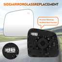 Youxmoto Mirror Glass Left Driver Side Fit For Jeep Grand Cherokee 2011 2012 2013 2014 2015 2016 2017 2018 Heated Side Mirror, w/Backing Holder, fit 68092051AB