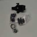 Kewig Motorcycle Phone Mount- [Vibration Dampener] [High-Speed Secure Lock] Motorcycle Cell Phone Holder, Bike Phone Handlebar Mount for 4.7-7.2" Smartphone (Black)