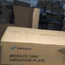 MERACH Vibration Plate Exercise Machine, Vibration Plate 440 Lbs Capacity, Bluetooth and Silicone Pedal, Stimulate Deep Fat, Vibration Plate for Lymphatic Drainage, Vibrating for Weight Loss