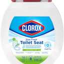 Clorox Round Scented Plastic Toilet Seat with Easy-Off Hinges