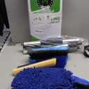 Wontolf 62'' Car Wash Brush with Long Handle, Scratch-Free Soft Bristles Sturdy Car Wash Mop Kit, Complete Car Cleaning Brush Kit Wash Mitt Towel Windshield Squeegee Wheel Tire Brush for Car Truck RV (Blue)