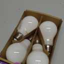 PHILIPS LED 60W A19 4-Pack Ultra Definition Soft White (2700K) 800 Lumen (8W = 60W) Dimmable Clear Flicker-Free Light Bulbs