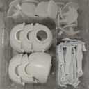 Safety 1st White Plastic Childproofing Kit 46 pc.