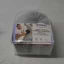 Boppy Anywhere Travel Nursing Pillow, Soft Gray, Plus Sized to Petite with Stretch Belt, Portable Nursing Pillow, Breastfeeding and Bottle-Feeding Support, Machine Washable (1 Count (Pack of 1)