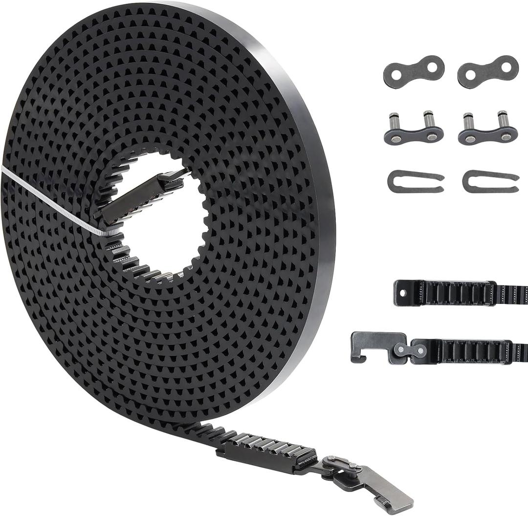 41A5434-13A Drive Belt 257'' for 8FT Garage Door Opener, 41A5434-13 Garage Door Openers Belt Compatible with liftmaster/Chamberlain/sentex/Whisper Drive Belt Models 3280, 2280, 2280R