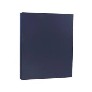 Dark Blue 80 lb Paper, 50 pack, size: 8.5" x 11"
